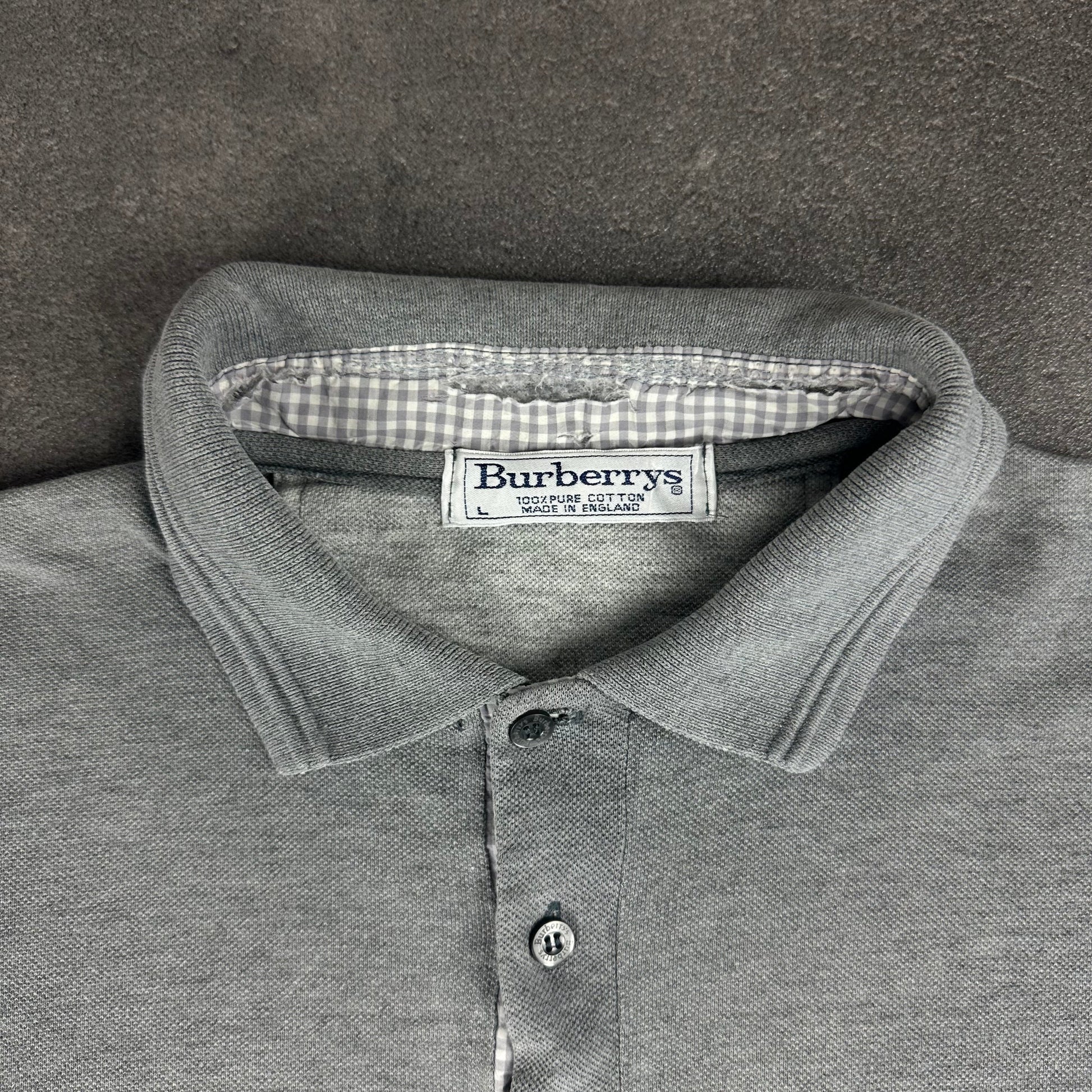 Burberry Vintage Poloshirt [XL] Burberry Avenues Collective