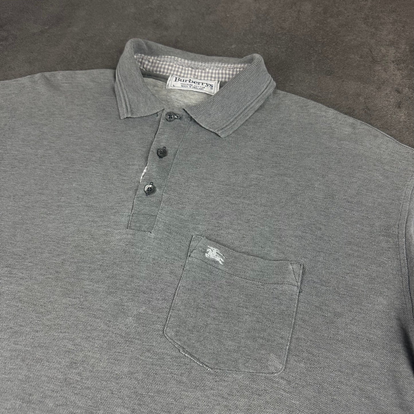 Burberry Vintage Poloshirt [XL] Burberry Avenues Collective