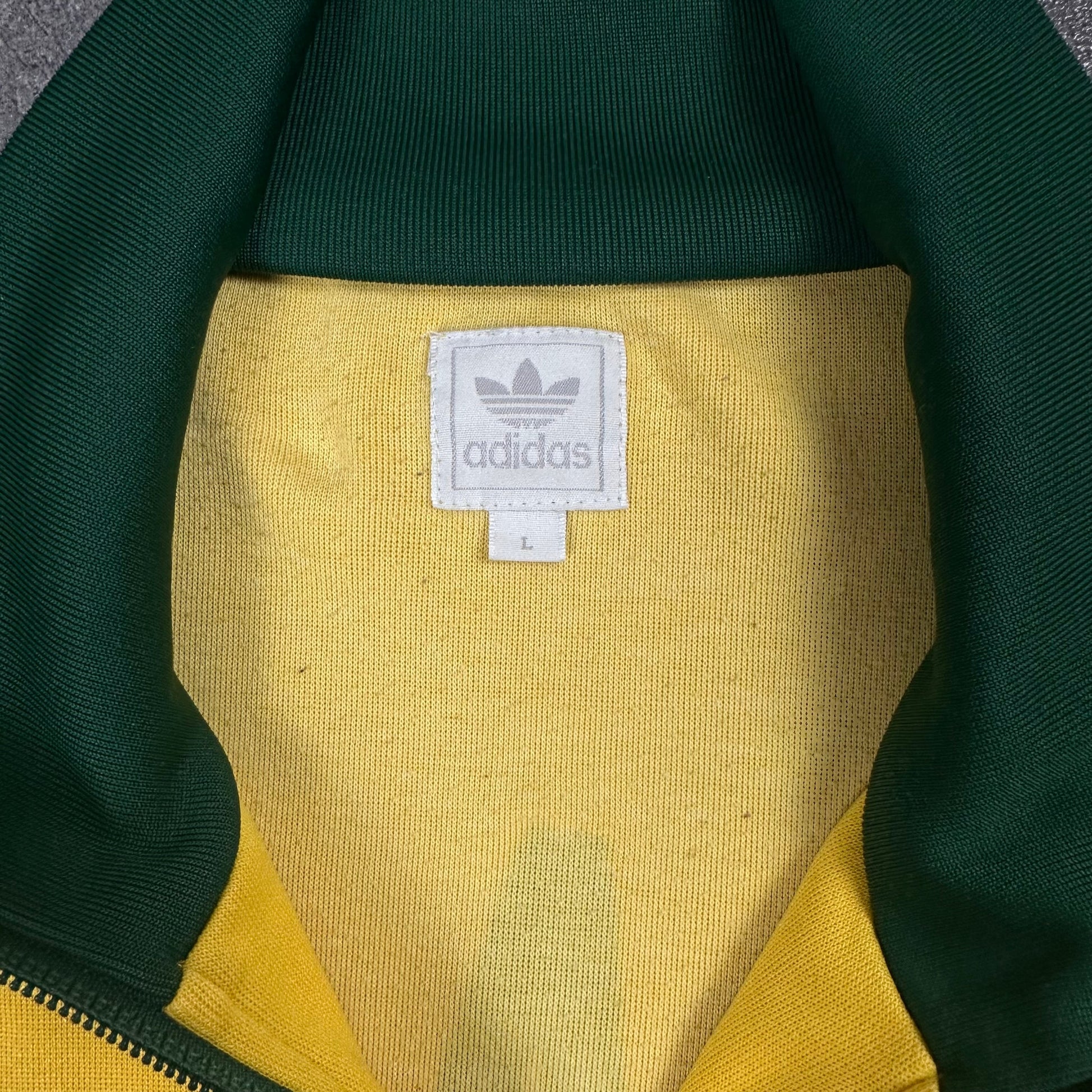 Vintage Adidas Brazil Jacke [L] Avenues Collective