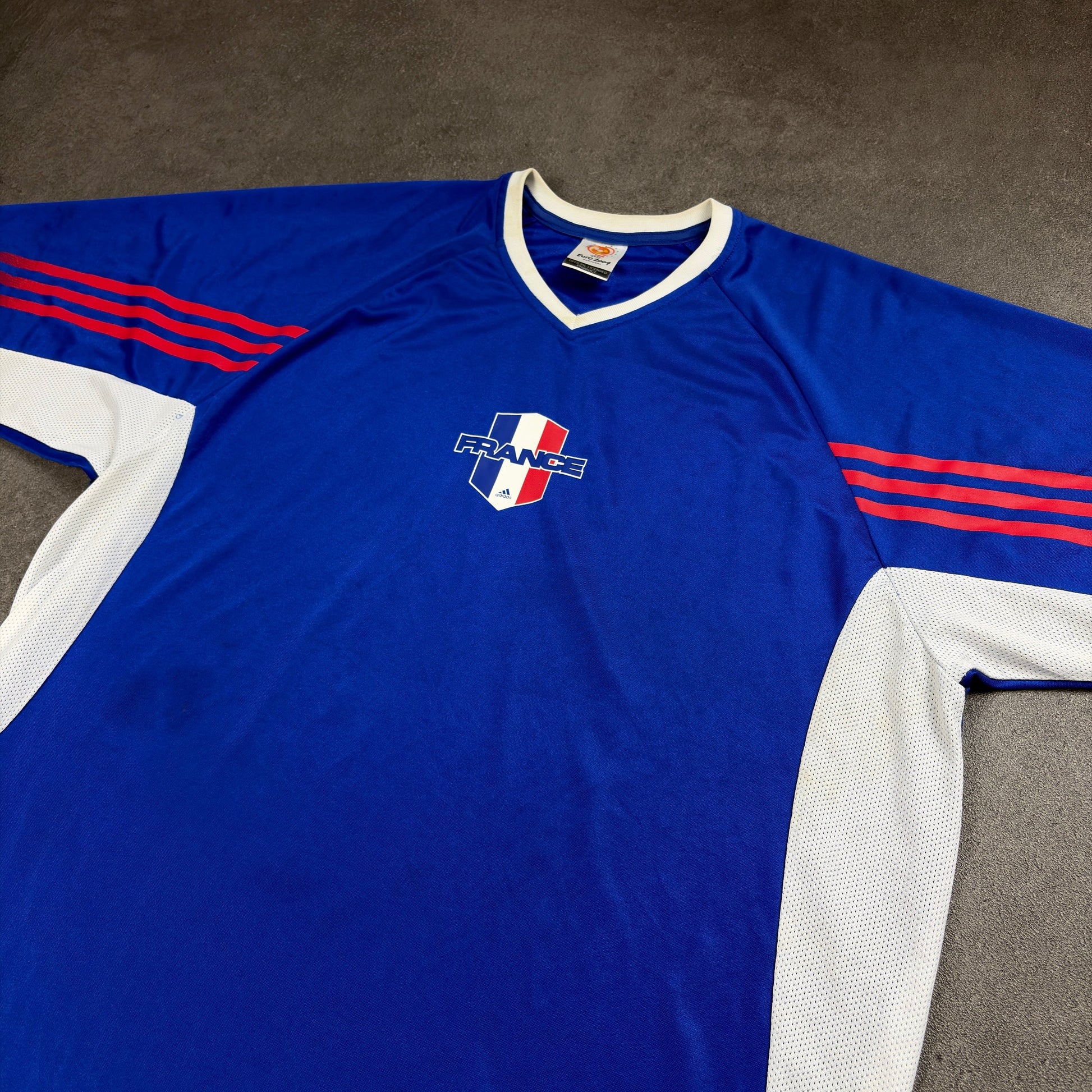 Vintage Adidas x Frankreich 2004 EM Trikot [XL] Adidas Avenues Collective