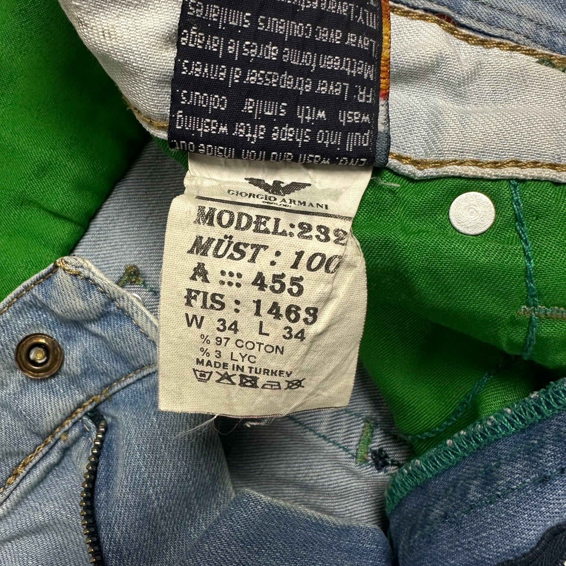 Vintage Emporio Armani Jeans [M] Avenues Collective