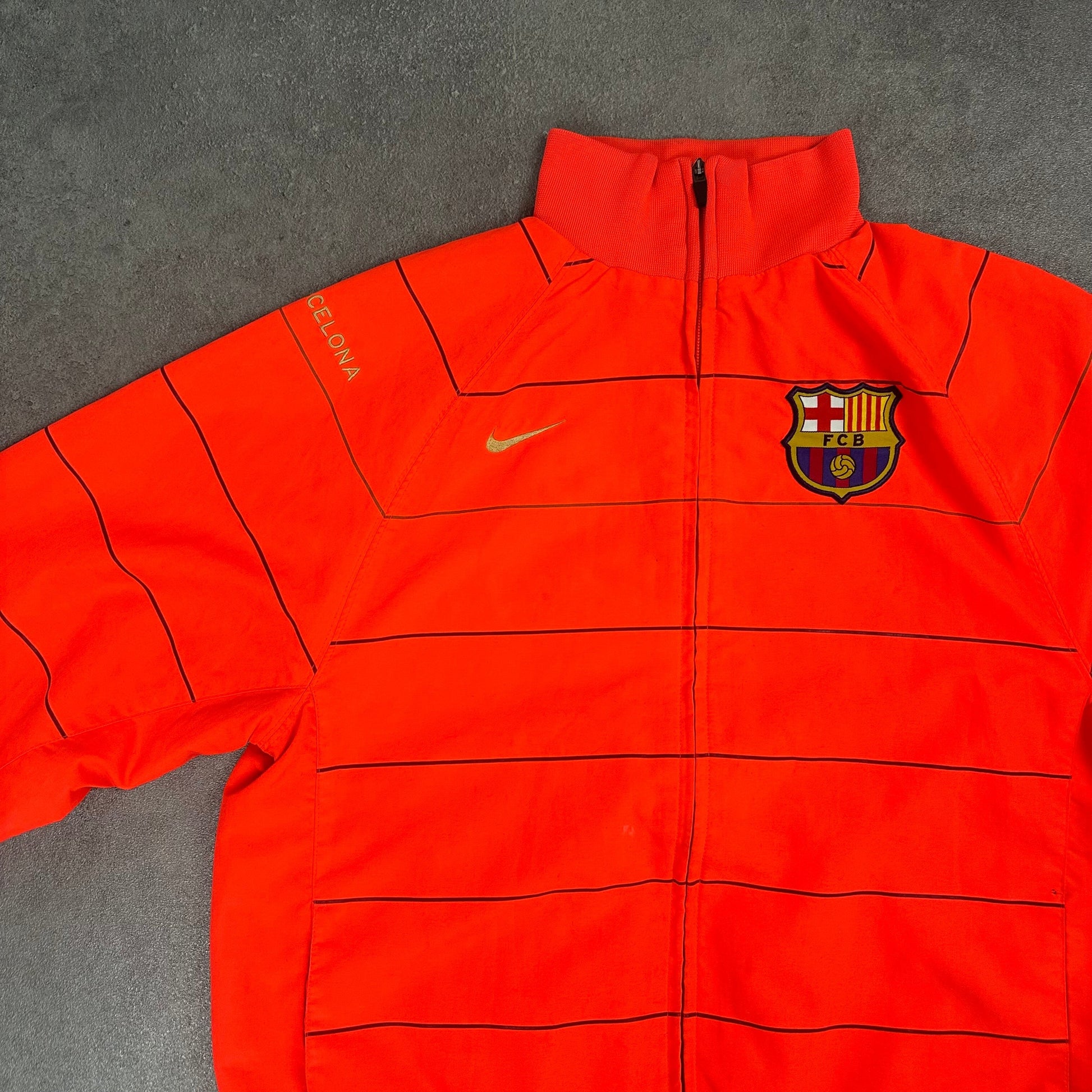 Vintage Nike FC Barcelona Trainingsjacke [M] Avenues Collective