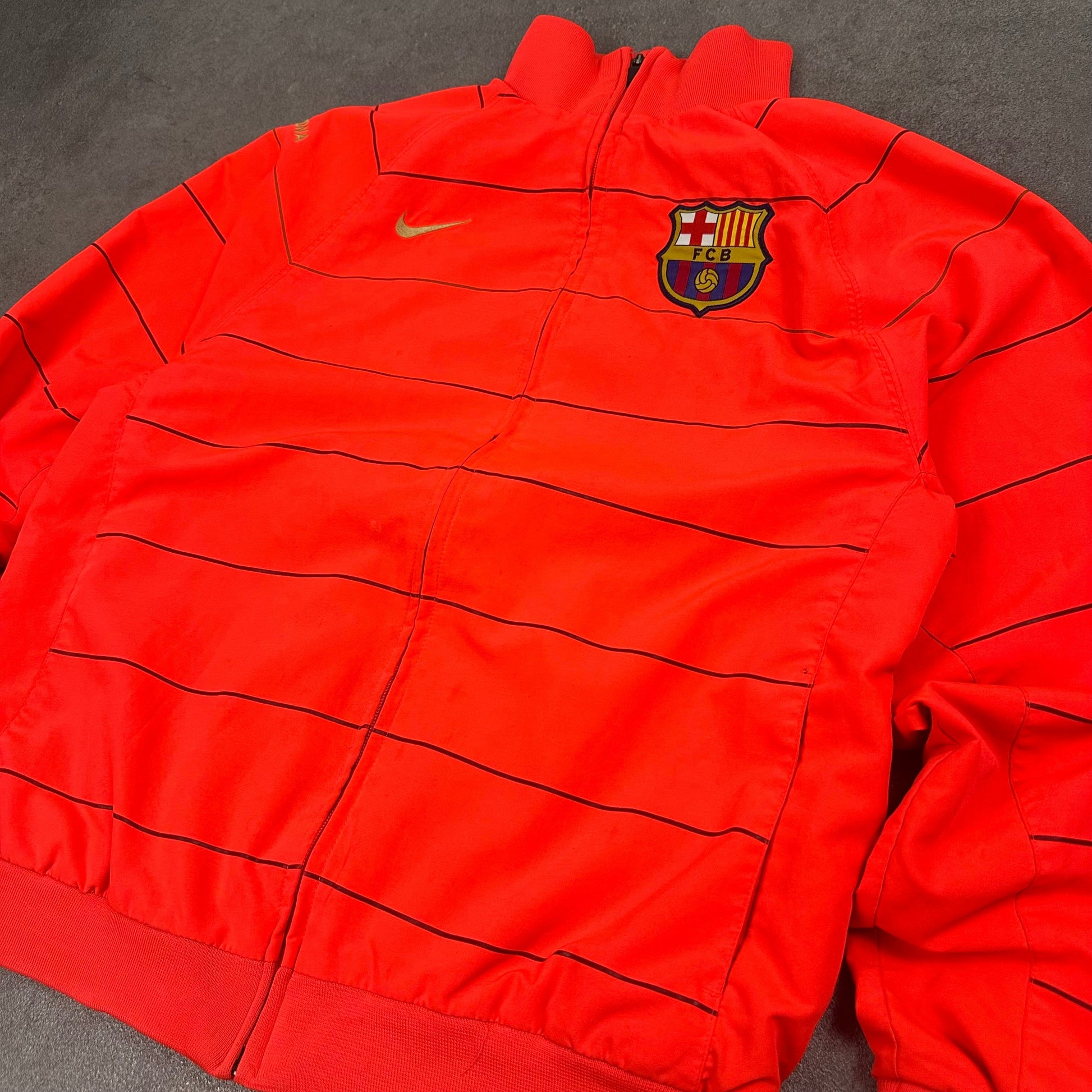 Vintage Nike FC Barcelona Trainingsjacke [M] Avenues Collective