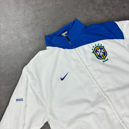 Vintage Nike x Brasilien 2008/10 Trainingsjacke [L] Nike Avenues Collective