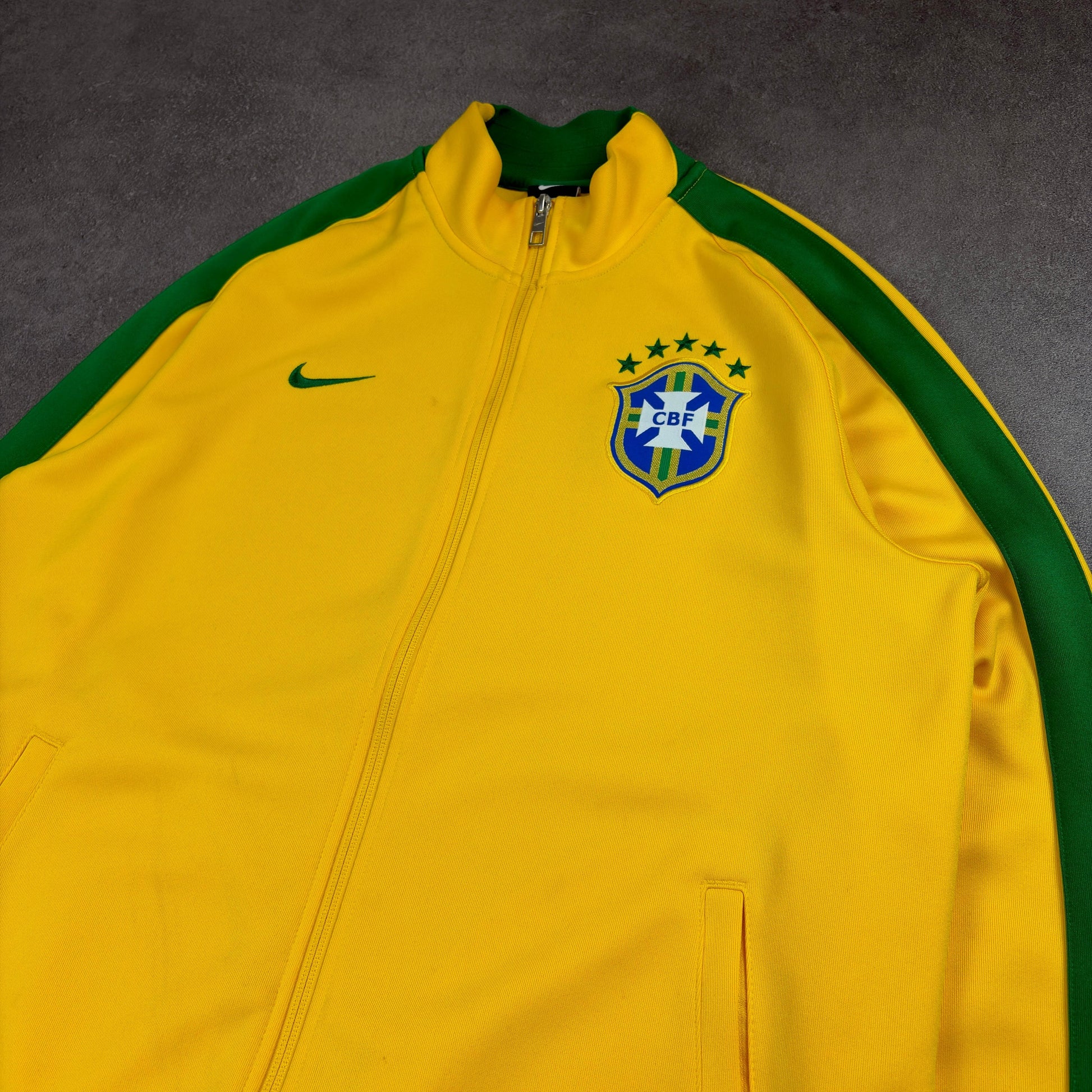 Vintage Nike x Brasilien Trainingsjacke [L] Nike Avenues Collective
