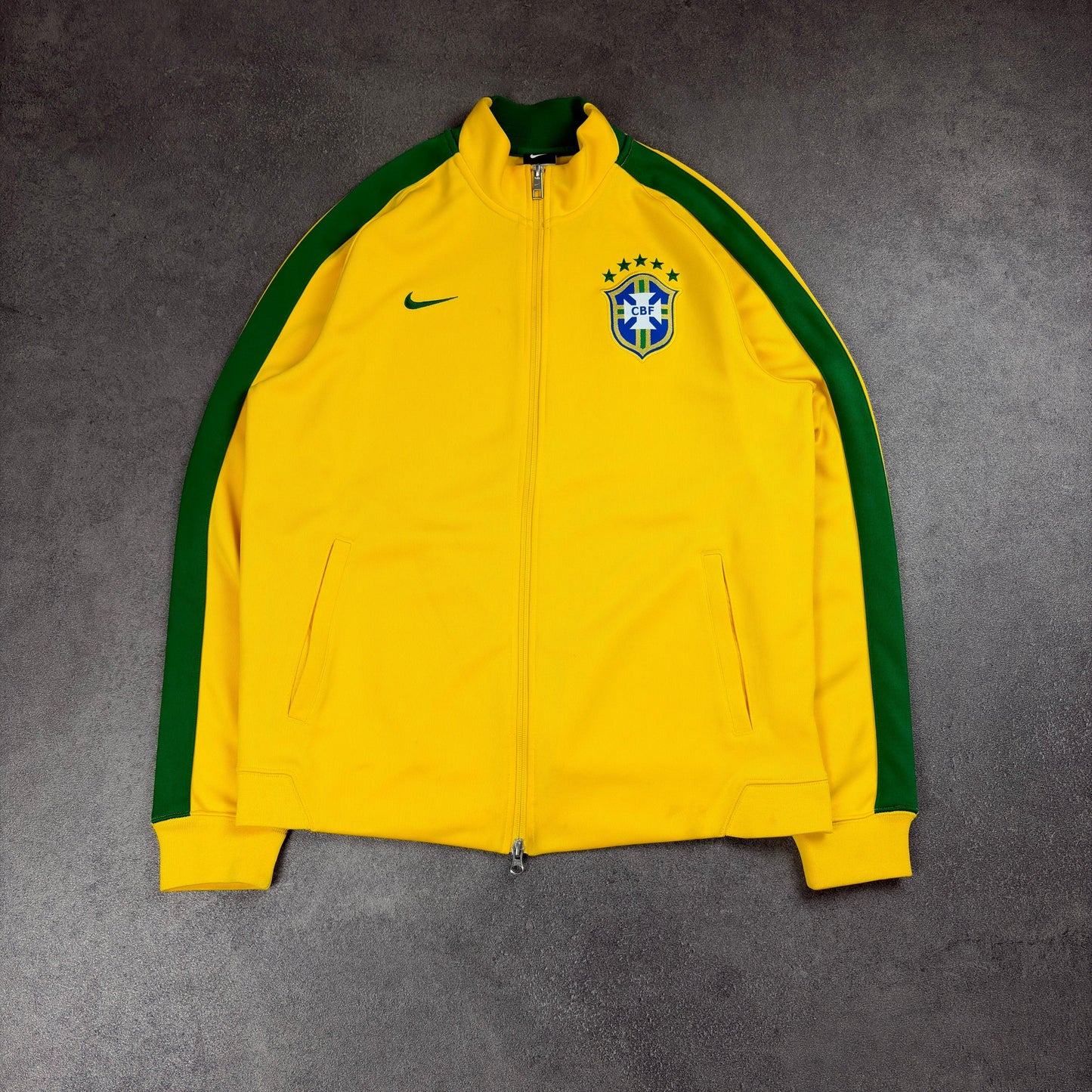 Vintage Nike x Brasilien Trainingsjacke [L] Nike Avenues Collective